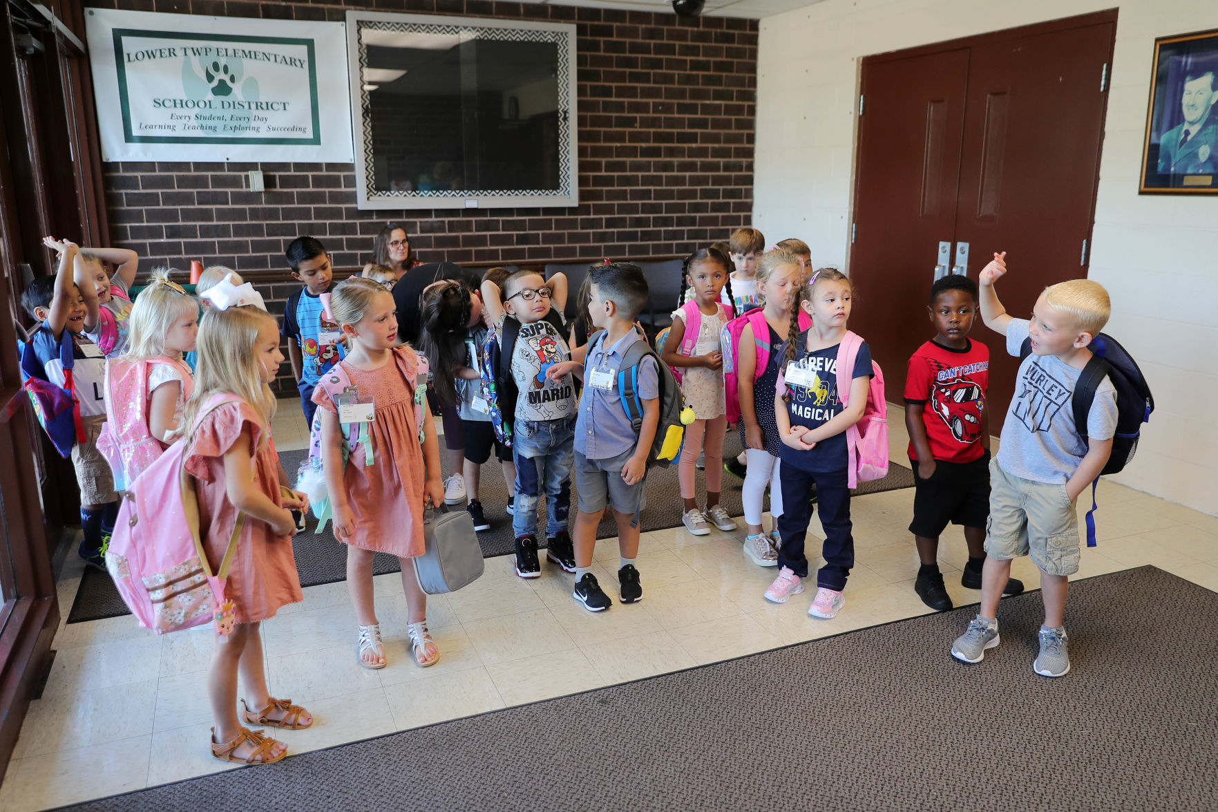 First day of School of David C. Douglass Veterans Memorial School